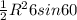 \frac{1}{2}R^26sin60