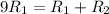 9R_1=R_1+R_2