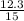 \frac{12.3}{15}