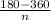 \frac{180-360}{n}