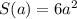 S(a)=6a^{2}