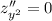 z_{y^2}''=0