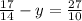 \frac{17}{14}-y=\frac{27}{10}