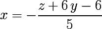 Найти решение системы линейных уравнений (м.гауса) 5x + 6y + z = 6 5x + y + 6z = 7 4x +3y – z = 4