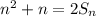 n^2+n=2S_n