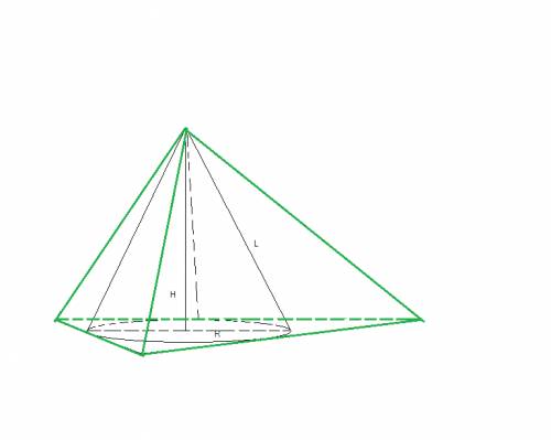 С-4 егэ около конуса с радиусом основания r описана произвольная пирамида, у которой периметр основа