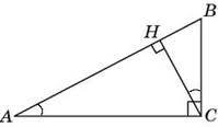 Впрямоугольном треугольнике abc угол с равен 90 градусов cd-высота треугольника ac равен 5 см равен 