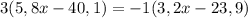 3(5,8x-40,1)=-1(3,2x-23,9)