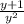 \frac{y+1}{y^2}