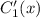 C'_{1}(x)