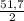 \frac{51,7}{2}