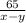 \frac {65}{x-y}