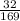 \frac{32}{169}