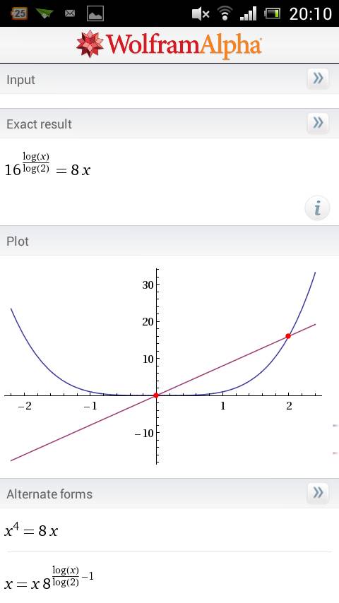 Решить уравнения 1)16^log2(x) = 8x 2)1/3lg(271+2^2корня из 5)+lg 10=2 3)2^logx*3^logx=216