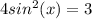 4sin^2(x)=3