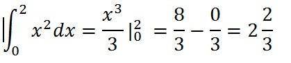 Вычислите площадь фигуры ограниченной линиями y=x, x=2, x=4, y=0