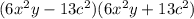 (6x^{2}y-13c^{2})(6x^{2}y+13c^{2})