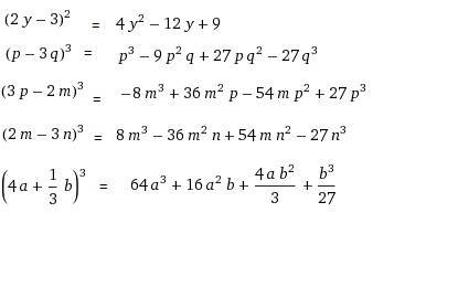 Решите по теме куб суммы и куб -3)^2,(p-3q)-2m)-3n)+одна третьяb)^3