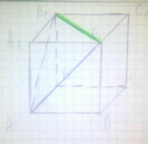Дан куб авсда1в1с1д1. 2) найдите угол между прямыми ав1 и ад1. 4) покажите грани куба, перпендикуляр