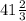 41\frac{2}{3}