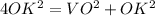 4OK^2=VO^2+OK^2