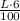 \frac{L\cdot 6}{100}