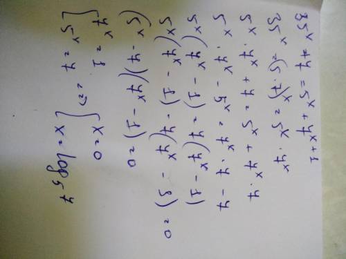 35^x + 7=5^x+7^(x+1) p.s то, что в скобках, это в степени решить , 30