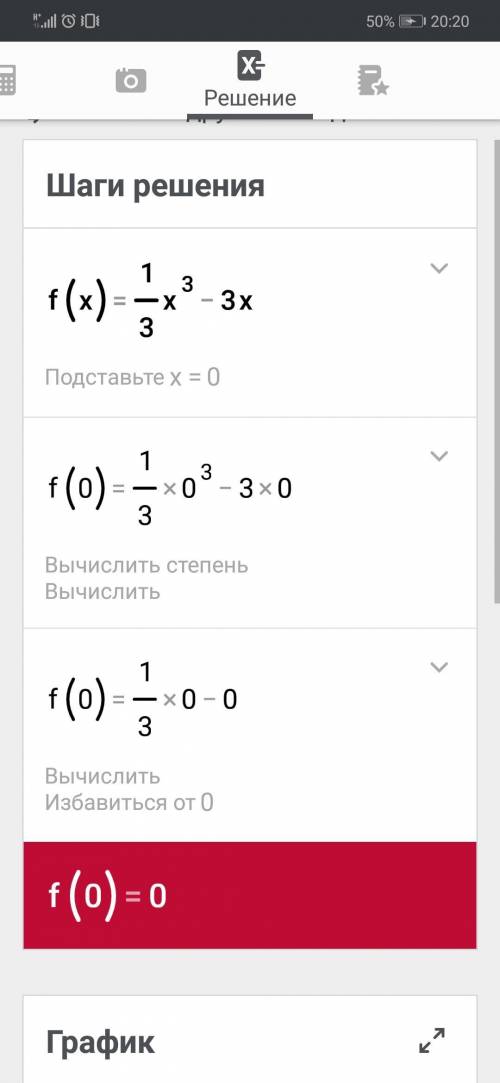 До следить функцию и построить ее график f(x)= 1/3 x^3 - 3*x