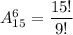 A_{15}^6=\dfrac{15!}{9!}