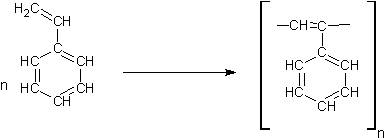 Нужно получить из винилбензола --> полистирол