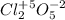 Cl^{+5}_2O^{-2}_5