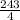 \frac{243}{4}