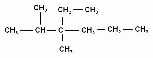 Напишите структурную формулу 2,5 диметил-3 этилгексана