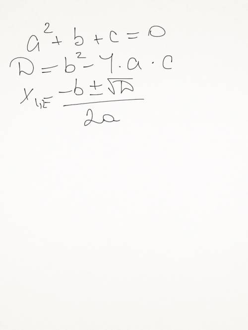 )x^+2x-63=0 0,9x-3x^=0 2x^-5x+2=0 x^-2x-6=0 x^+18x+65=0 0,6x+2x^=0 2x^-3x-2=0 x^+2x-4=0