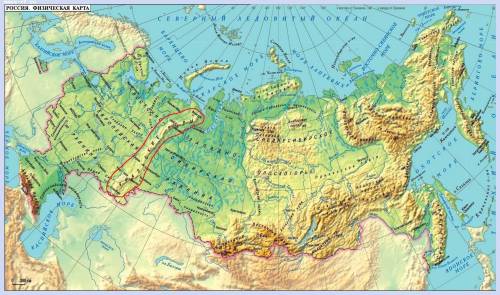 Как расположены относительно других объектов (равнин, морей, рек и др.) уральские горы