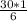 \frac{30*1}{6}