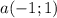 a (-1;1)