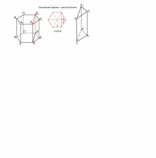 Найдите объем многогранника, вершинами которого являются точки абса1б1с1 правильной шестиугольной пр