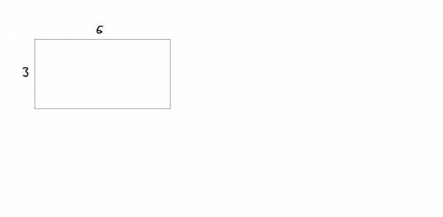 Вогороде вскопали грядку длинной шесть метров метров и шириной в три раза раза меньше длины. найди е