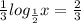 \frac{1}{3}log_\frac{1}{2}x=\frac{2}{3}