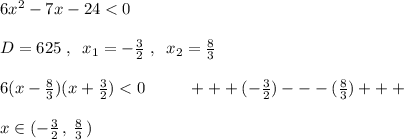 6x^2-7x-24