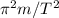 \pi^{2}m/T^{2}