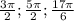 \frac{3\pi}{2};\frac{5\pi}{2};\frac{17\pi}{6}