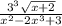 \frac{3^{3}\sqrt{x+2}}{x^{2}-2x^{3}+3}