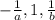 -\frac{1}{a},1,\frac{1}{b}