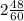 2 \frac{48}{60}