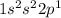 1s^2s^22p^1