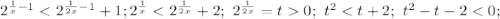 2^{\frac{1}{x}-1}