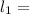 l_{1}=