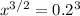 x^{3/2}=0.2^3